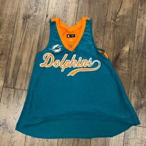 NFL Miami Dolphins Official Ladies Tank Top SZ S